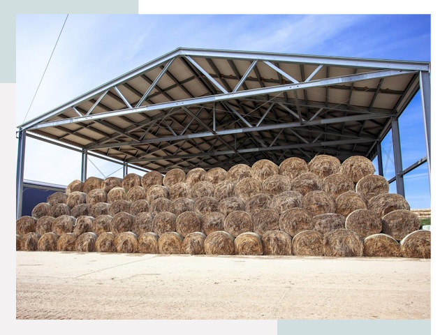 Строительство сенохранилищ в Добрянка от 606 руб.