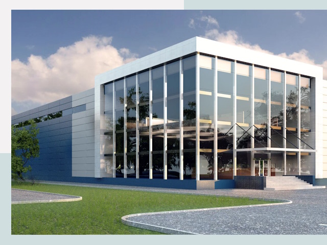 Торговые здания в Добрянке