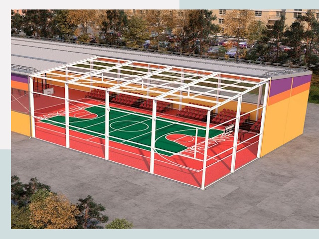 Спортивные сооружения в Добрянке