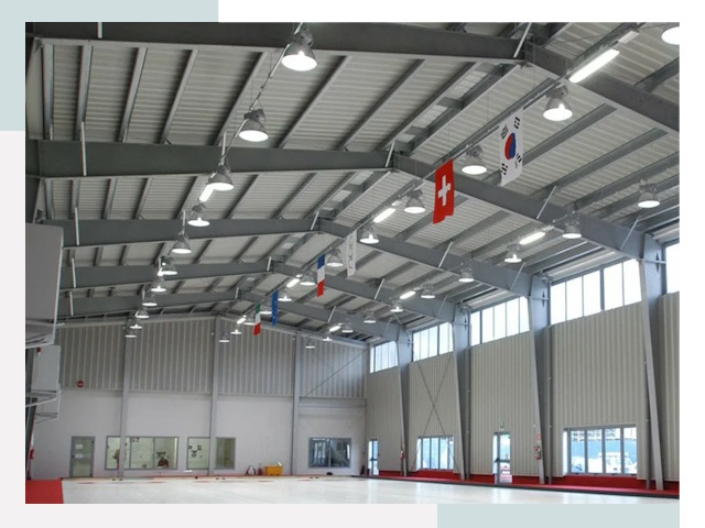 Строительство спортзалов в Добрянка от 606 руб. за м²