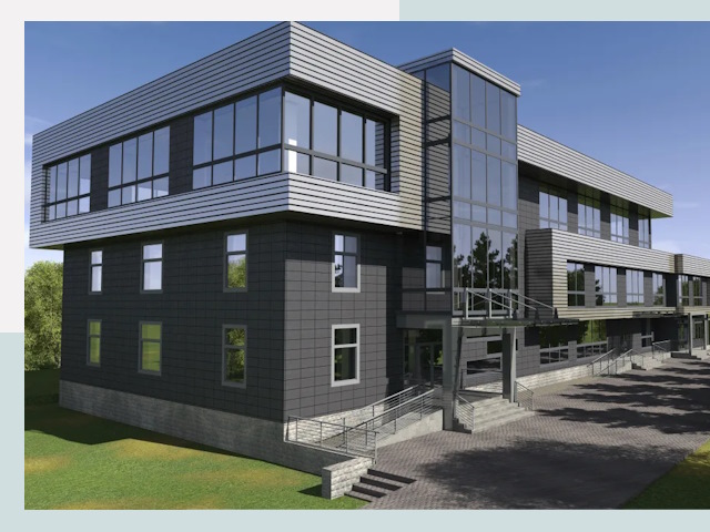 Административные здания в Добрянке