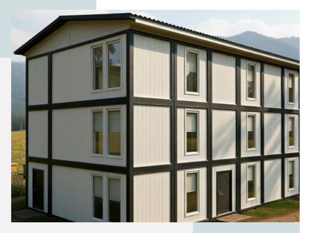 Модульные общежития в Добрянке