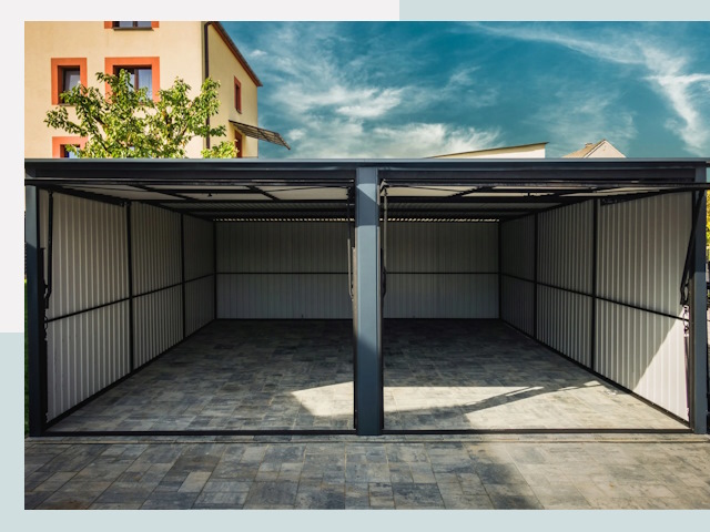 Гаражи из металлоконструкций от 606 руб. в Добрянка