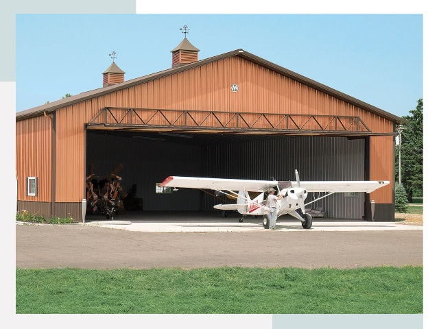 Ангары для самолетов в Добрянке