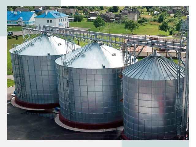 Металлические силосы в Добрянке