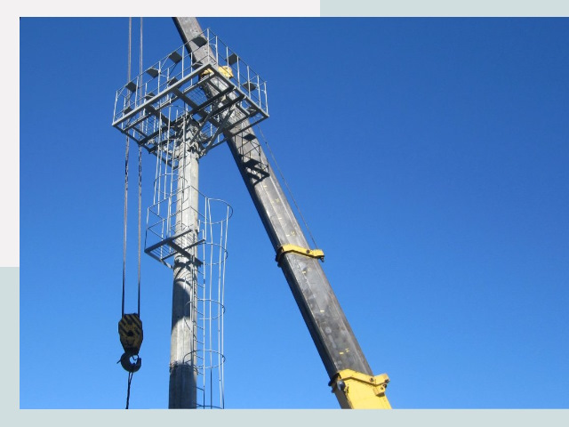 Монтаж осветительных мачт в Добрянка от 606 руб.