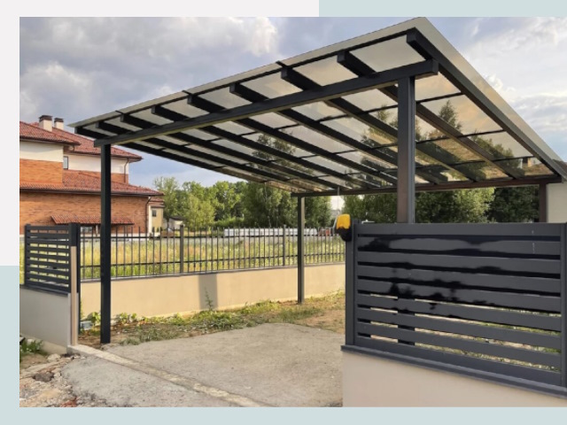 Металлические навесы в Добрянка от 606 руб. за м²