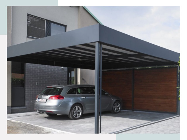 Металлические навесы в Добрянке