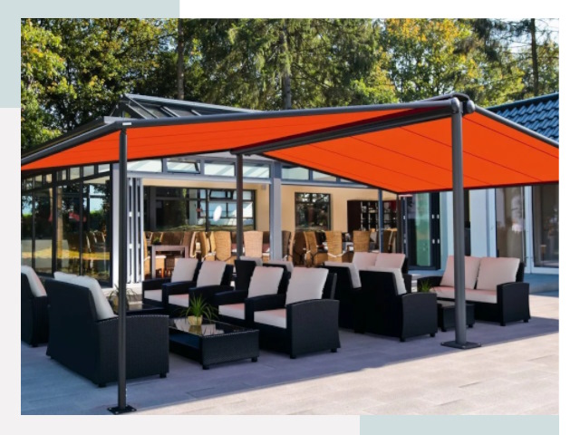 Навесы для кафе и ресторанов в Добрянке