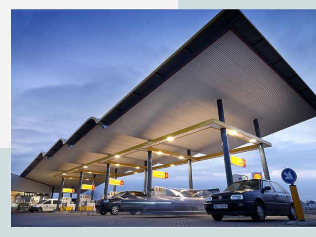 Навесы для АЗС в Добрянка от 606 руб. - Защита и комфорт