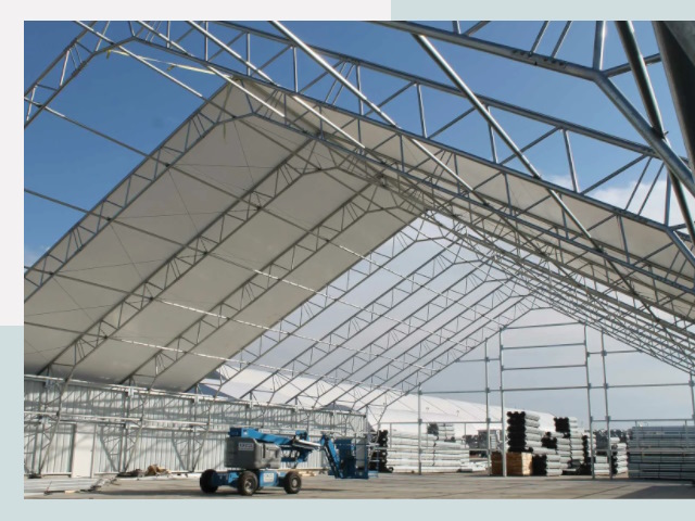 Каркасно-тентовые сооружения от СтальСтрой-Дбр по цене 606 руб.