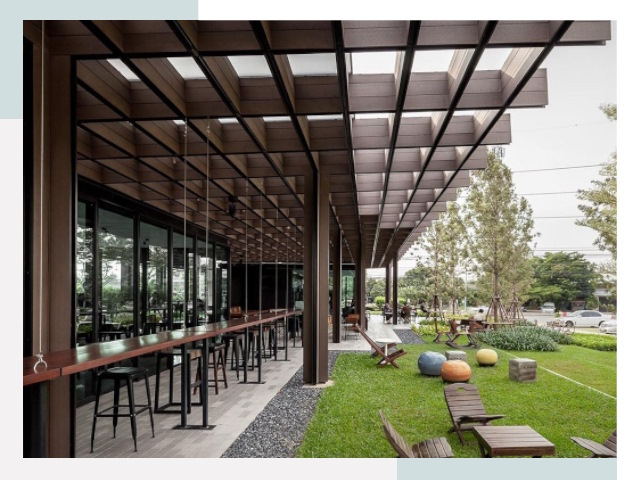 Летние веранды для кафе в Добрянке