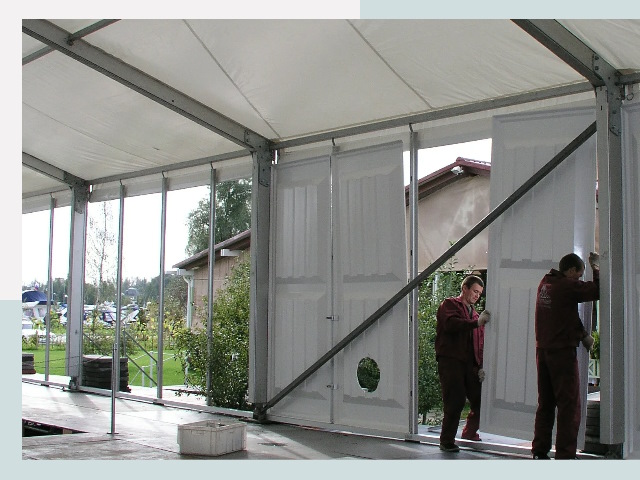 Быстро сборные шатры в Добрянка от 606 руб. за м²