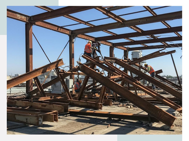 Демонтаж металлоконструкций в Добрянке от 606 руб.